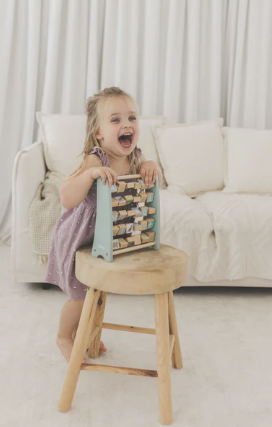 Bubble 木製字母認知學習架