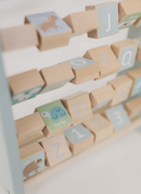 Bubble 木製字母認知學習架