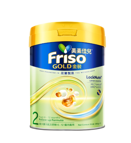 Friso美素佳兒金裝較大嬰兒配方奶粉800g 2號