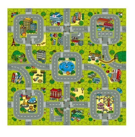 西松屋Smart Angel組合地墊（9片裝）(連接道路)