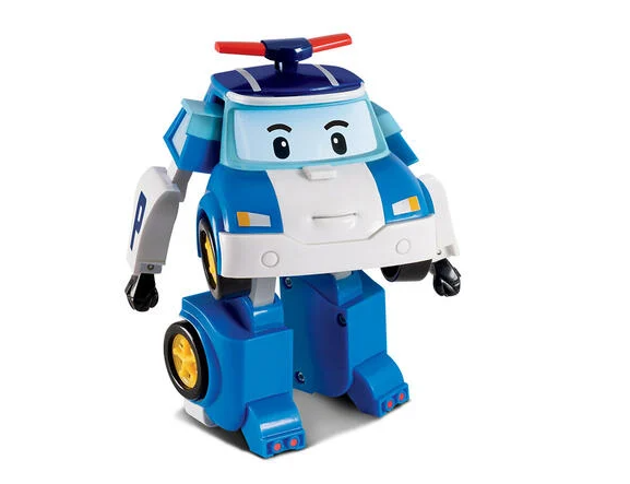 Robocar Poli救援小英雄4吋變形波力