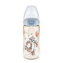 『NUK』迪士尼小熊維尼 PCH 300mL 寬口PPSU奶瓶/矽膠奶嘴0-6個月中孔 (款式隨機出貨)