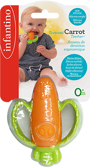 『Infantino』Textured Carrot Teether