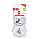 『NUK』迪士尼米奇超透氣按撫奶咀連盒 2個裝 (18-36個月)