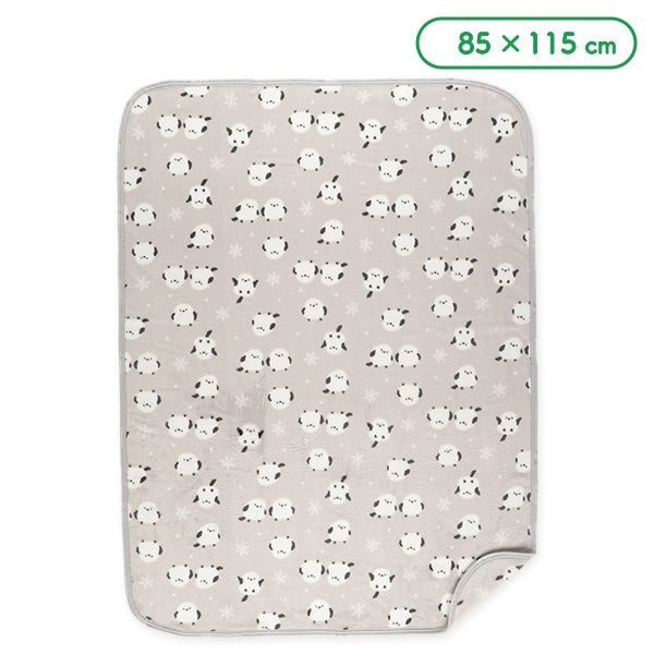 西松屋冬季薄嬰兒毯(長尾山雀85x115cm)