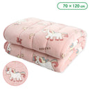 西松屋冬季被墊 70 x 120 cm (獨角獸)