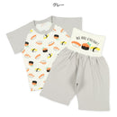 西松屋夏季短袖針織束腹睡衣套裝 (壽司)