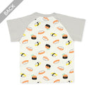 西松屋夏季短袖針織束腹睡衣套裝 (壽司)