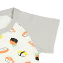 西松屋夏季短袖針織束腹睡衣套裝 (壽司)