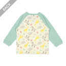 西松屋冬季針織長袖束腹睡衣套裝(動物)