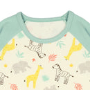 西松屋冬季針織長袖束腹睡衣套裝(動物)