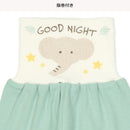 西松屋冬季針織長袖束腹睡衣套裝(動物)