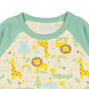 西松屋嬰幼兒長袖睡衣套裝2件 (狮子 )