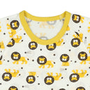 西松屋夏季針織睡衣套裝2件(獅子和大象)