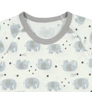 西松屋夏季針織睡衣套裝2件(獅子和大象)