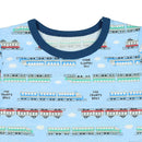 西松屋夏季針織睡衣套裝2件(火車)