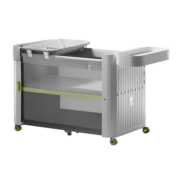 Babycare Z71萊斯維斯折疊嬰兒床-原點白