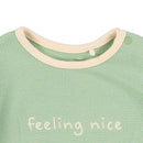 西松屋夏季短袖連身褲(白/綠/啡)