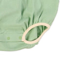 西松屋夏季短袖連身褲(白/綠/啡)