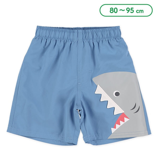西松屋夏季男子泳褲 (鯊魚)-青