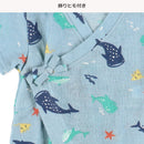 西松屋夏季短袖連身衣(海洋)