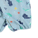 西松屋夏季短袖連身衣(海洋)