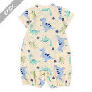 西松屋夏季短袖連身衣(恐龍)