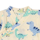 西松屋夏季短袖連身衣(恐龍)