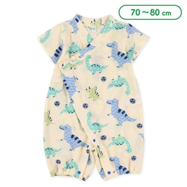 西松屋夏季短袖連身衣(恐龍)