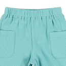 西松屋夏季針織短褲(青)