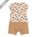 西松屋夏季短袖連身服(工作車)