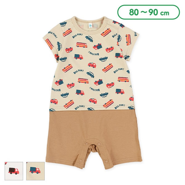 西松屋夏季短袖連身服(工作車)