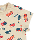 西松屋夏季短袖連身服(工作車)