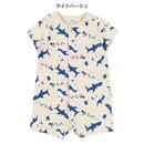 西松屋夏季短袖連身衣(鯊魚)
