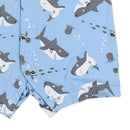 西松屋夏季短袖連身衣(鯊魚)