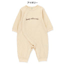 西松屋冬季長袖連身衣(白/黑)