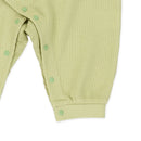 西松屋冬季長袖連身衣(白/黑)