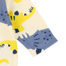 西松屋冬季長袖羊毛連身衣(恐龍)