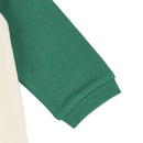 西松屋冬季長袖連身衣(車車-綠/藍)