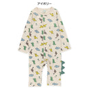 西松屋冬季長袖連身衣(恐龍背鰭)