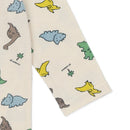 西松屋冬季長袖連身衣(恐龍背鰭)