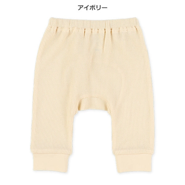 西松屋冬季羊毛嬰兒褲 (黑/白)