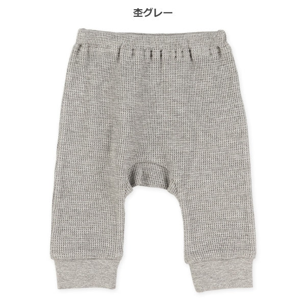 西松屋冬季羊毛嬰兒褲 (黑/白)