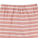 西松屋冬季嬰兒褲 (條紋-啡色/白色/粉紅色)