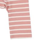 西松屋冬季嬰兒褲 (條紋-啡色/白色/粉紅色)