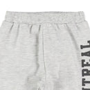 西松屋冬季針織迷你羊毛長褲(字母側標-黑/綠)