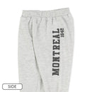 西松屋冬季針織迷你羊毛長褲(字母側標-黑/綠)