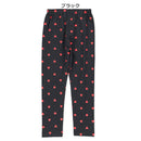 西松屋冬季長款緊身褲(心印花-黑/藍)