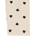 西松屋冬季長款緊身褲(心印花-黑/藍)