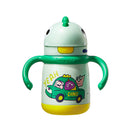 Babycare暴龍手柄保溫杯-300ml-安波綠